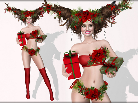 Second Life Marketplace - Boudoir Christmas-Christmas Elf